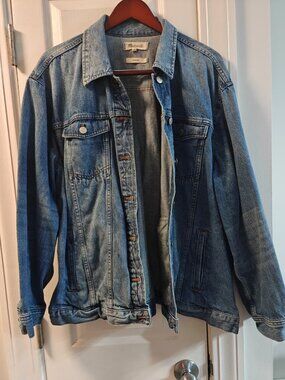 2XL Madewell Denim Jacket